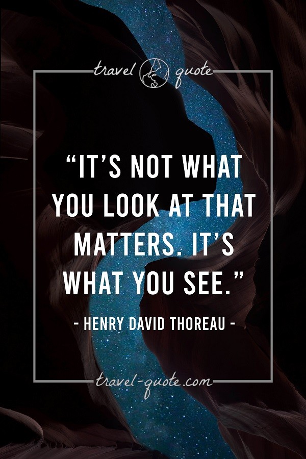 henry david thoreau travel quote