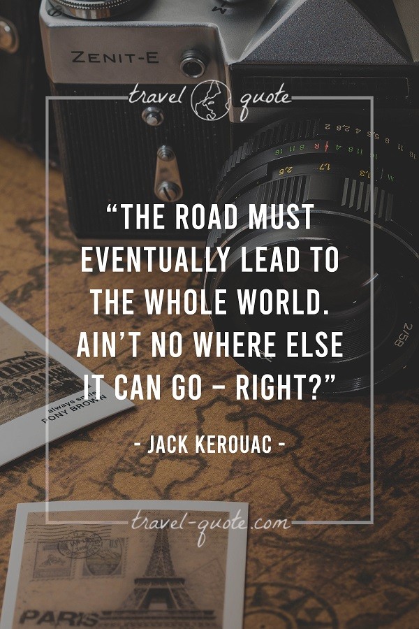 kerouac quotes about travel